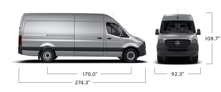 2025 Cargo Van Sprinter Mercedes Benz Vans   M3CA76 