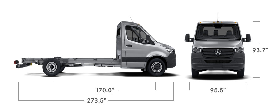 Mercedes sprinter shops cutaway